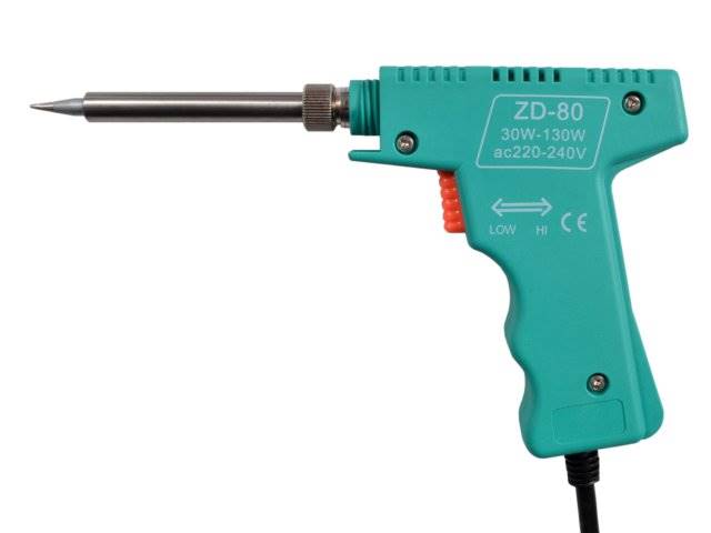 Lutownica pistoletowa 30/130W - 230V model: ZD-80