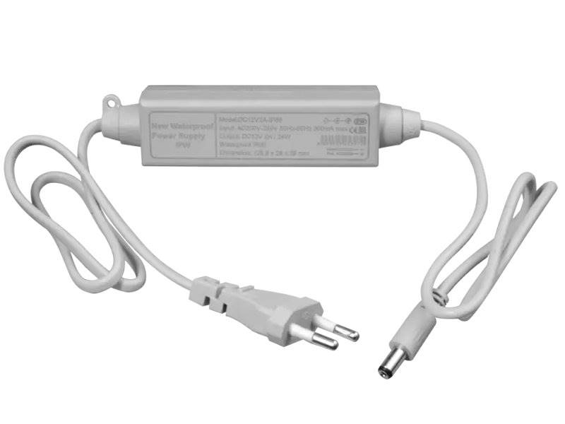 Zasilacz hermetyczny IP66 12V / 2A z przewodem