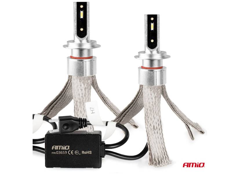 Żarówki samochodowe LED FLEX H7 50W Canbus AMIO