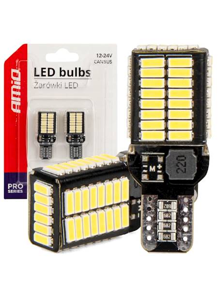 Żarówka samochodowa LED W16W T15 Canbus