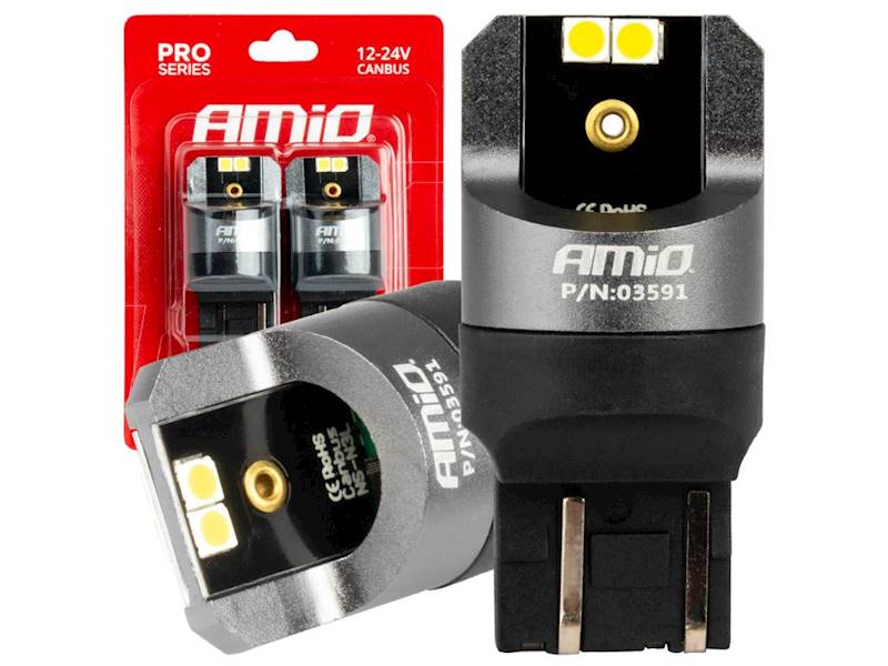 Żarówka LED samochodowa W21 Canbus 5W AMIO