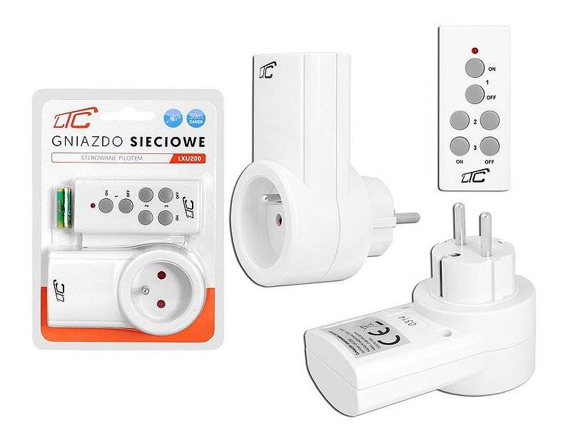 Gniazdo sieciowe sterowane pilotem BRM GGW