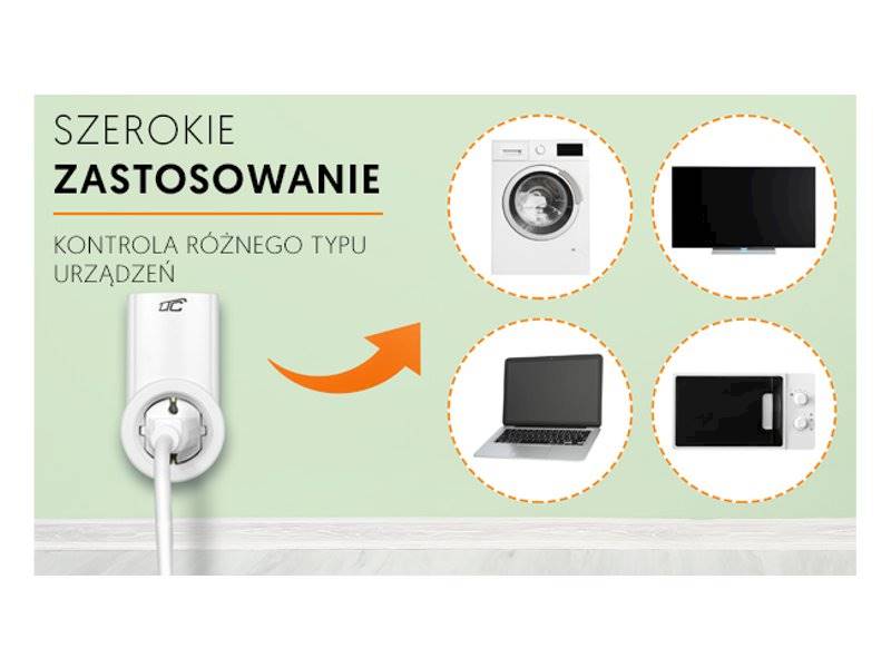 Gniazdo sieciowe sterowane pilotem BRM GGW
