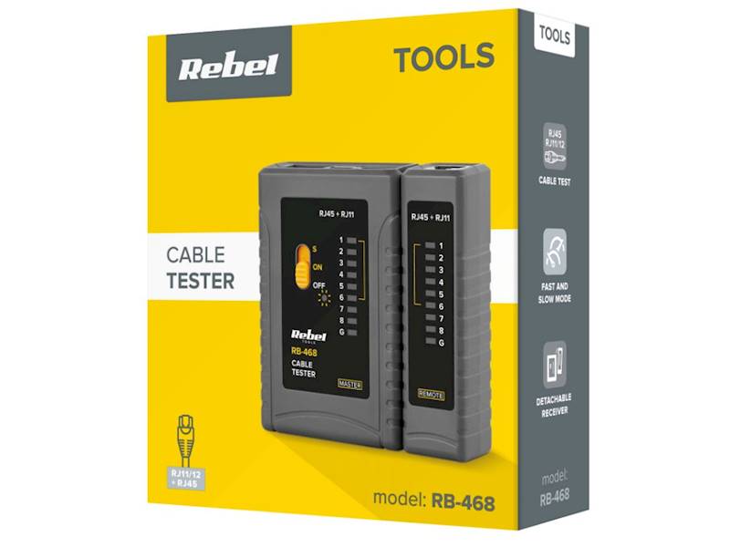 TESTER LAN PATCHCORD REBEL 