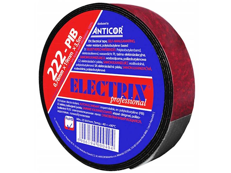 Taśma samowulkanizująca ELECTRIX 19mm x 3,5m