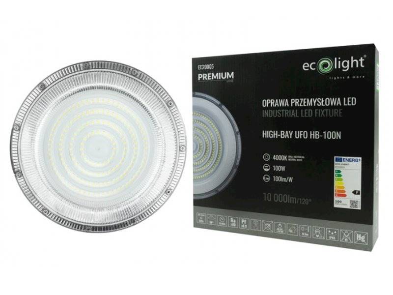 Lampa LED HighBay Premium 100W 4000K HB-100N
