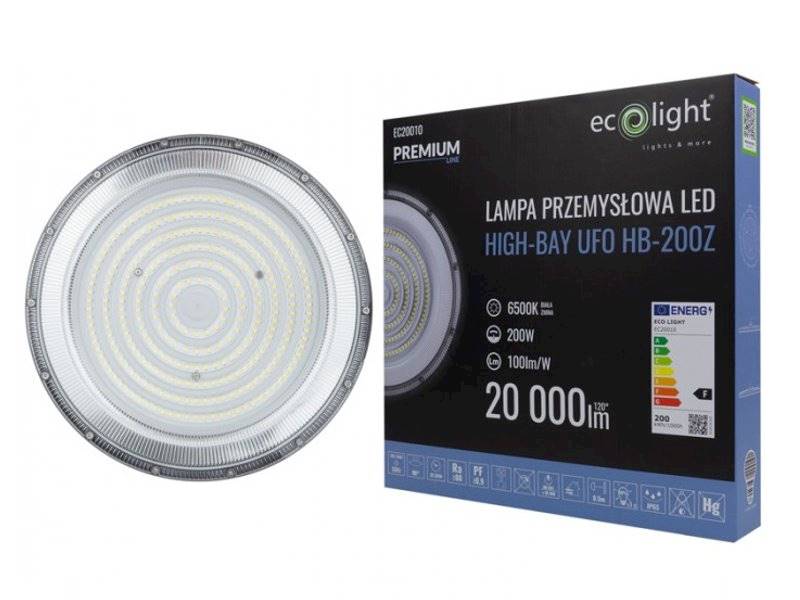 Lampa LED HighBay Premium 200W 6500K HB-200Z