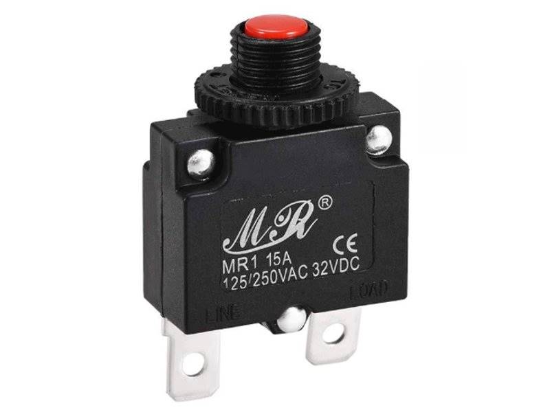 WYŁĄCZNIK NADPRĄDOWY BIMETALICZNY MR1 15A 250V