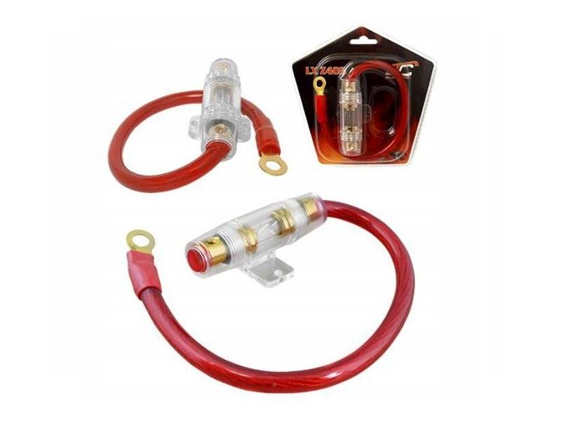 Zestaw oprawa bezpiecznika CAR Audio z kablem Z405