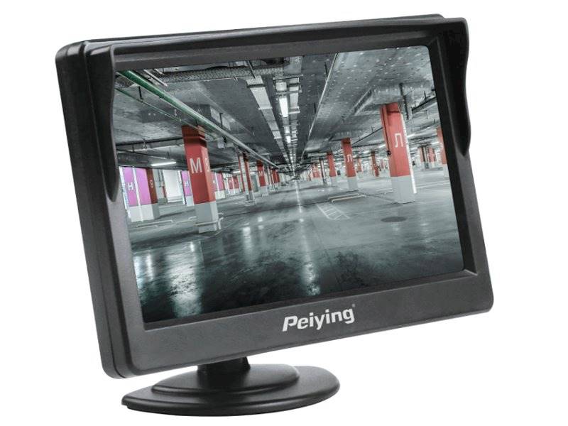 Monitor samochodowy PEIYING 5" 