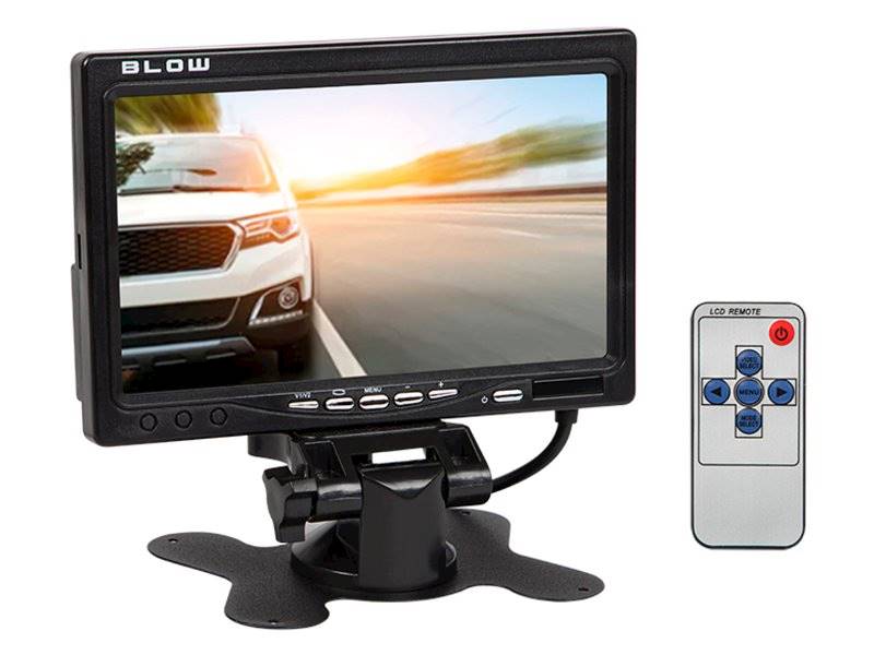 Monitor LCD do kamery cofania 7" 