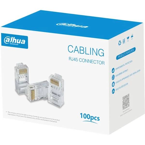 Wtyk sieciowy RJ45 kat.6 DAHUA opakowanie 100szt.