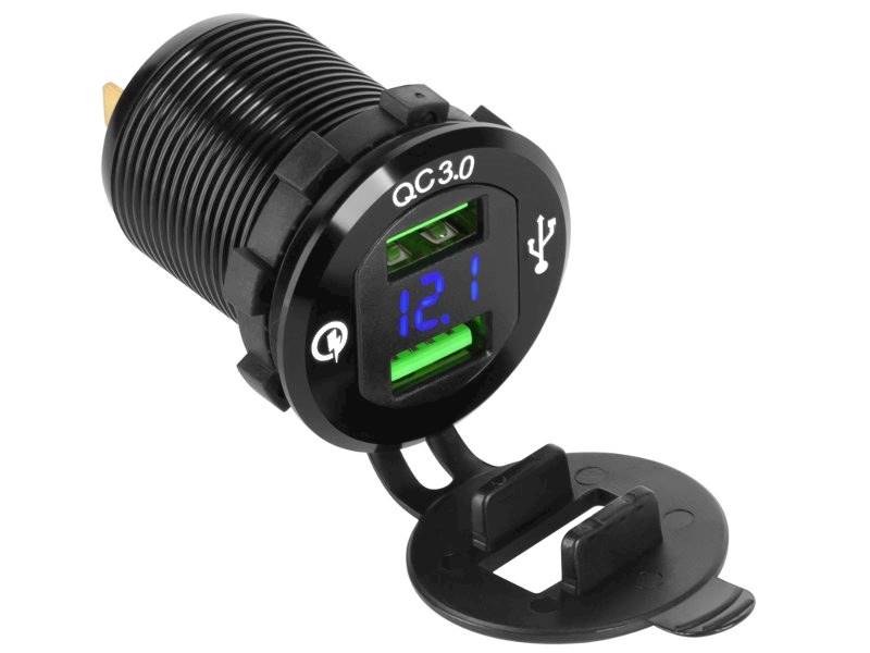 Ładowarka samochodowa 2x USB Quick Charge