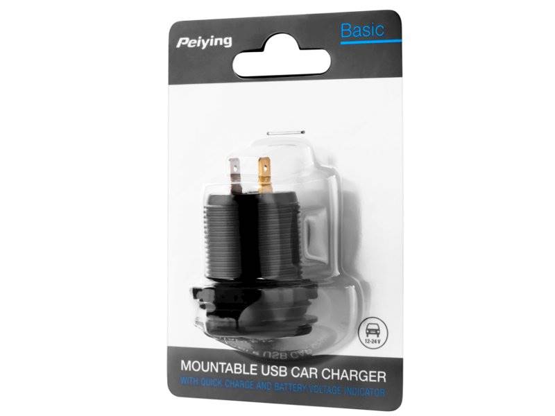 Ładowarka samochodowa 2x USB Quick Charge