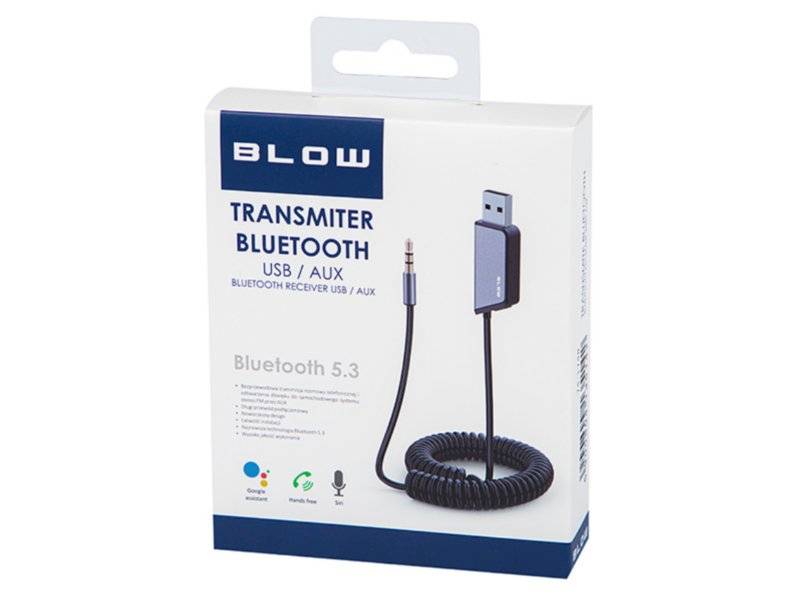 Transmiter Odbiornik Bluetooth AUX mini + AUX
