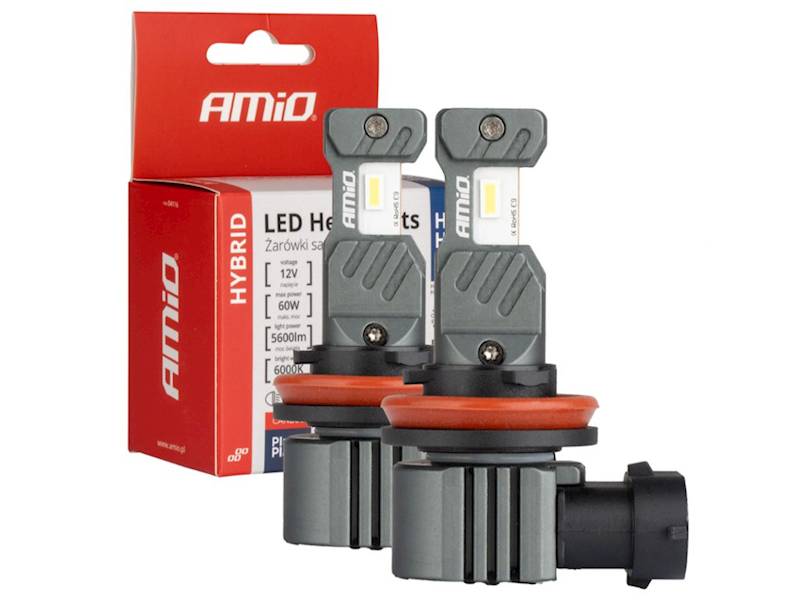 Żarówki samochodowe LED H8 / H9 / H11 mini AMIO