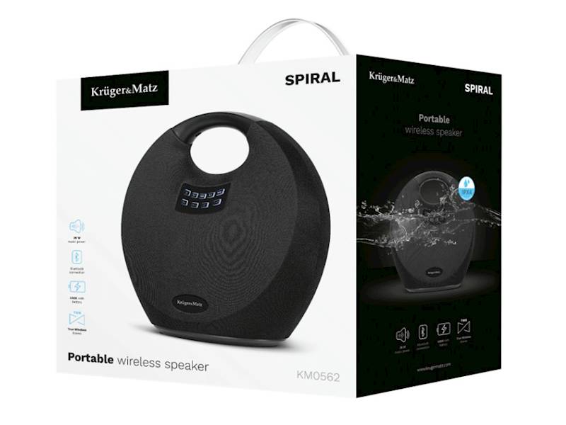 Głośnik przenośny Bluetooth Kruger& Matz 36W