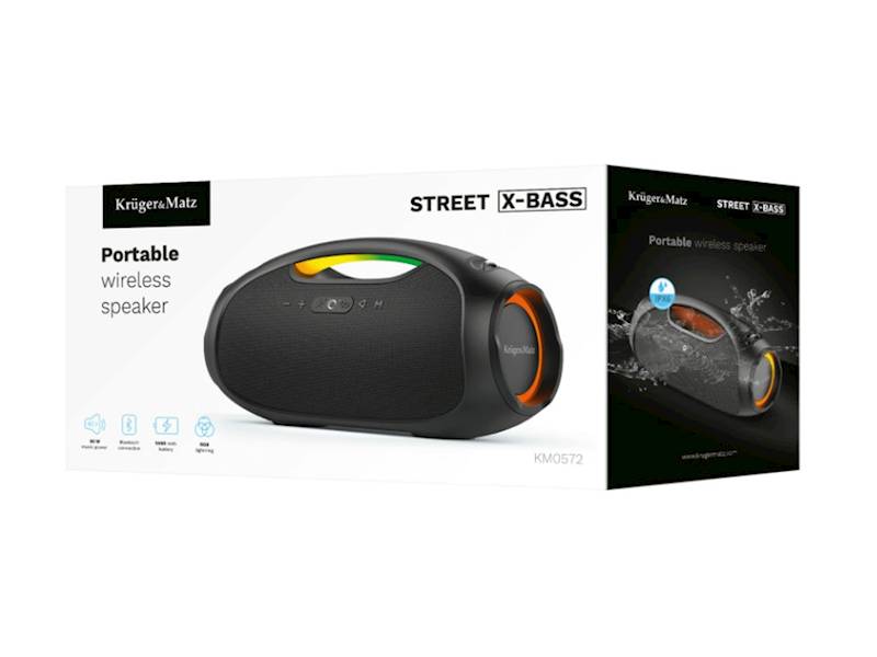 Głośnik Bluetooth Kruger&Matz Street X-BASS 60W