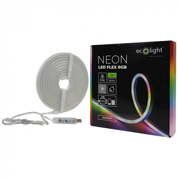Tama cyfrowa LED NEON 3m USB pilot aplikacja