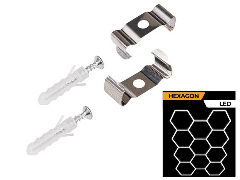 Uchwyt do lamp Hexagon - 2szt.