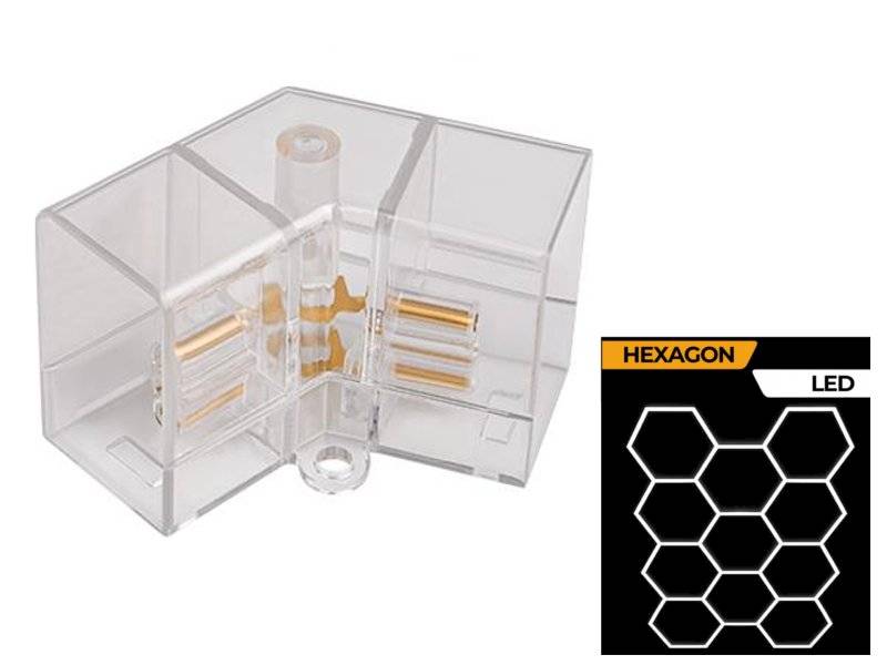 Łącznik do lamp Hexagon - TYP V 120 stopni