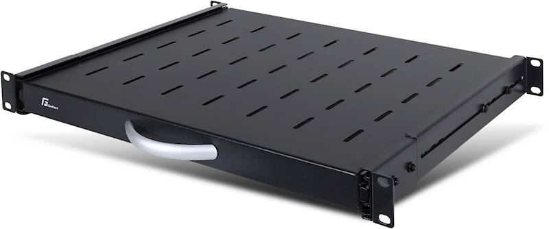 Półka wysuwana regulo. do szafy RACK 19" 350-510mm