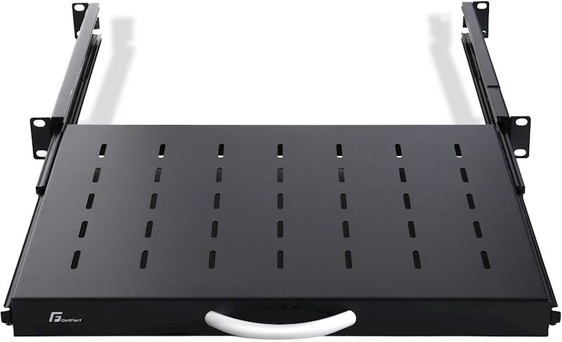 Półka wysuwana regulo. do szafy RACK 19" 350-510mm