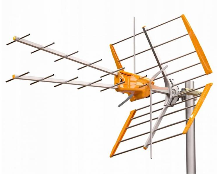 Antena Televes V+ MIX DVB-T2 U/V ze wzmacniaczem