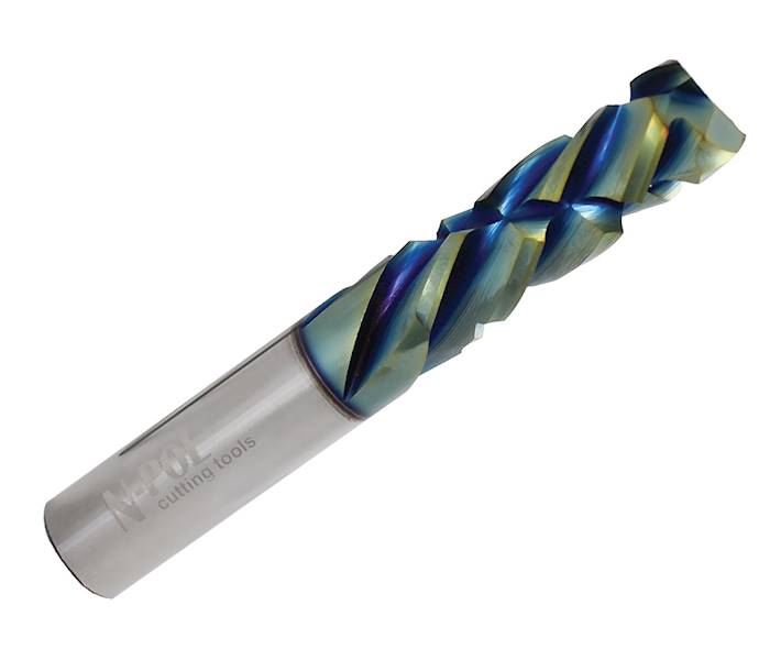 Frez VHM V807 D=12x35/70 Z=2+4 powłoka X-tremeBlue