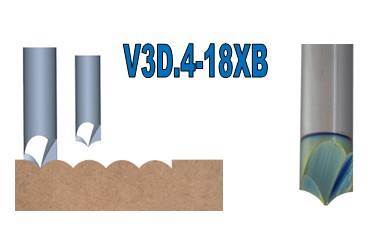 Frez VHM/SC Router V3D.4-18XB.12