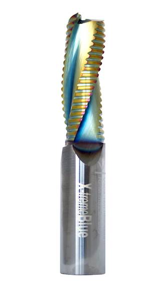 Frez spiralny VHM Z=3 D=12x32/80 zgrubny z powłoką XB, V303.120.032.080XB