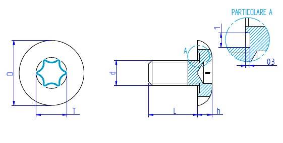 1092-STAMPF94 Śrubki M3,5x5 D.9 Torx 15