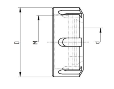 Nakrętka/Nut for collet ER32 RH