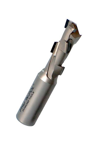 Frez diamentowy Z=3+1 D-16x45/16 prawy