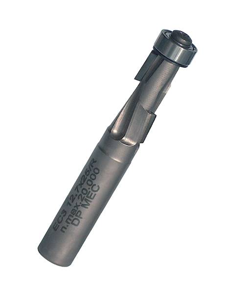 Frez diamentowy z łożyskiem Z=3 D-12,7x43/12 prawy