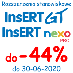 Czerwcowe promocje InsERT na rozszerzenia z linii GT oraz nexo!