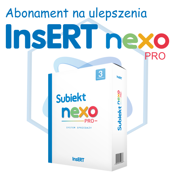 Abonament na ulepszenie Subiekt nexo PRO