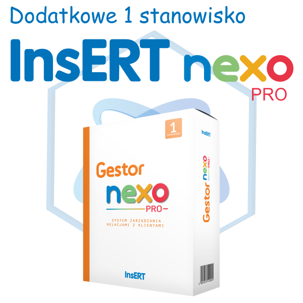 InsERT Gestor Nexo PRO - rozszerzenie na dodatkowe 1 stanowisko