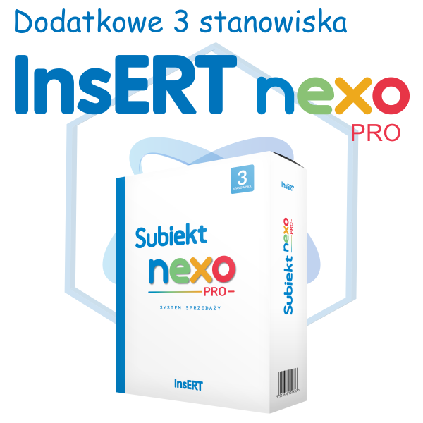 InsERT Subiekt Nexo PRO - rozszerzenie na dodatkowe 3 stanowiska