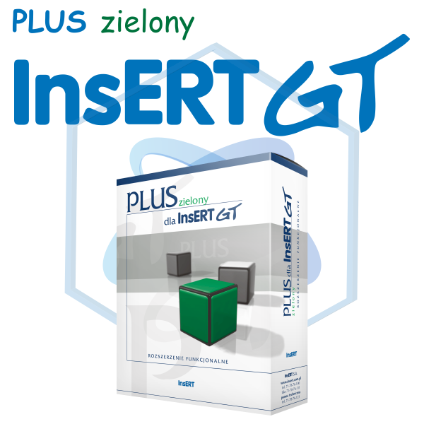 InsERT Dodatek zielony PLUS dla InsERT GT