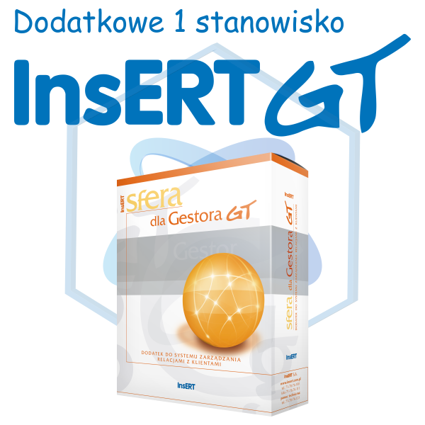 InsERT Sfera dla Gestor GT - rozszerzenie na dodatkowe 1 stanowisko