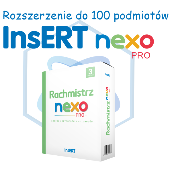 InsERT Rachmistrz Nexo PRO - rozszerzenie do 100 podmiotów