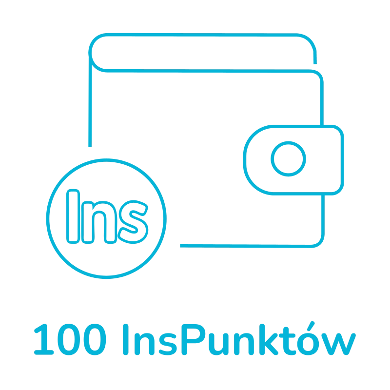 Portfel InsERT - Paczka InsPunktów - 100