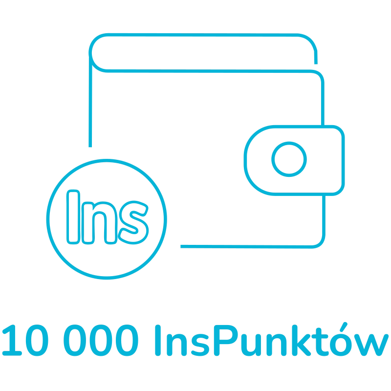 Portfel InsERT - Paczka InsPunktów - 10 000