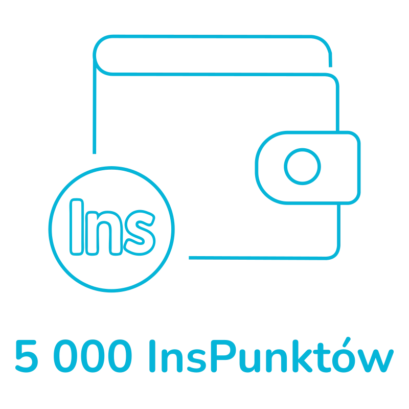 Portfel InsERT - Paczka InsPunktów - 5 000