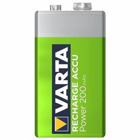 AKUMULATOREK VARTA 200 MAH 9V 