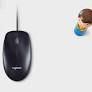 MYSZ LOGITECH M100 WHITE
