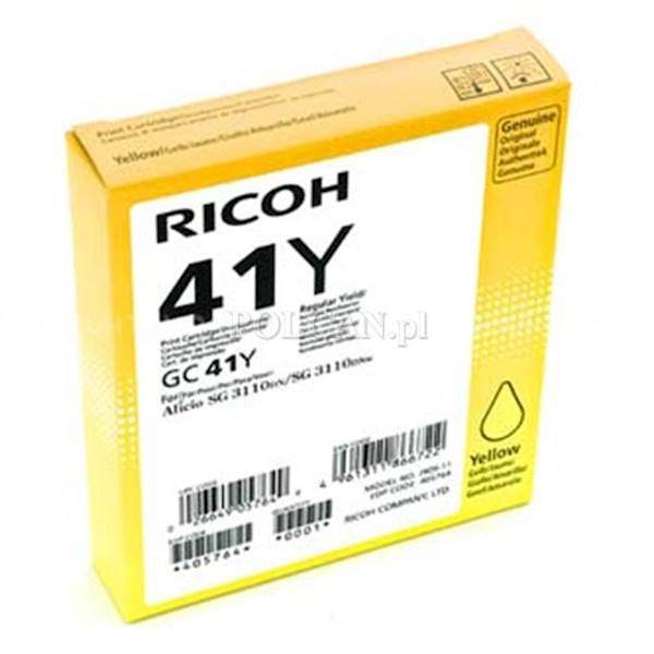 ŻEL RICOH PRINT GC 41Y