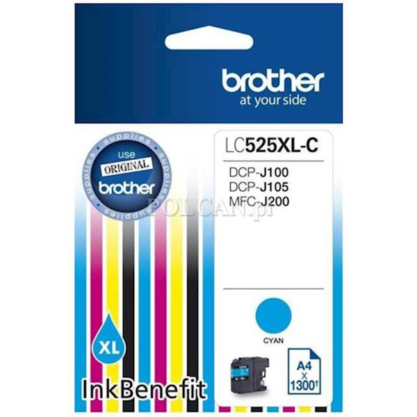 TUSZ BROTHER LC529XL BLACK 