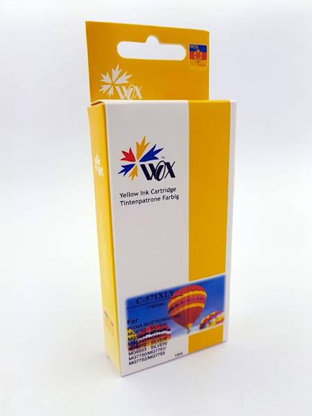 TUSZ CANON CLI-571XL YELLOW WOX